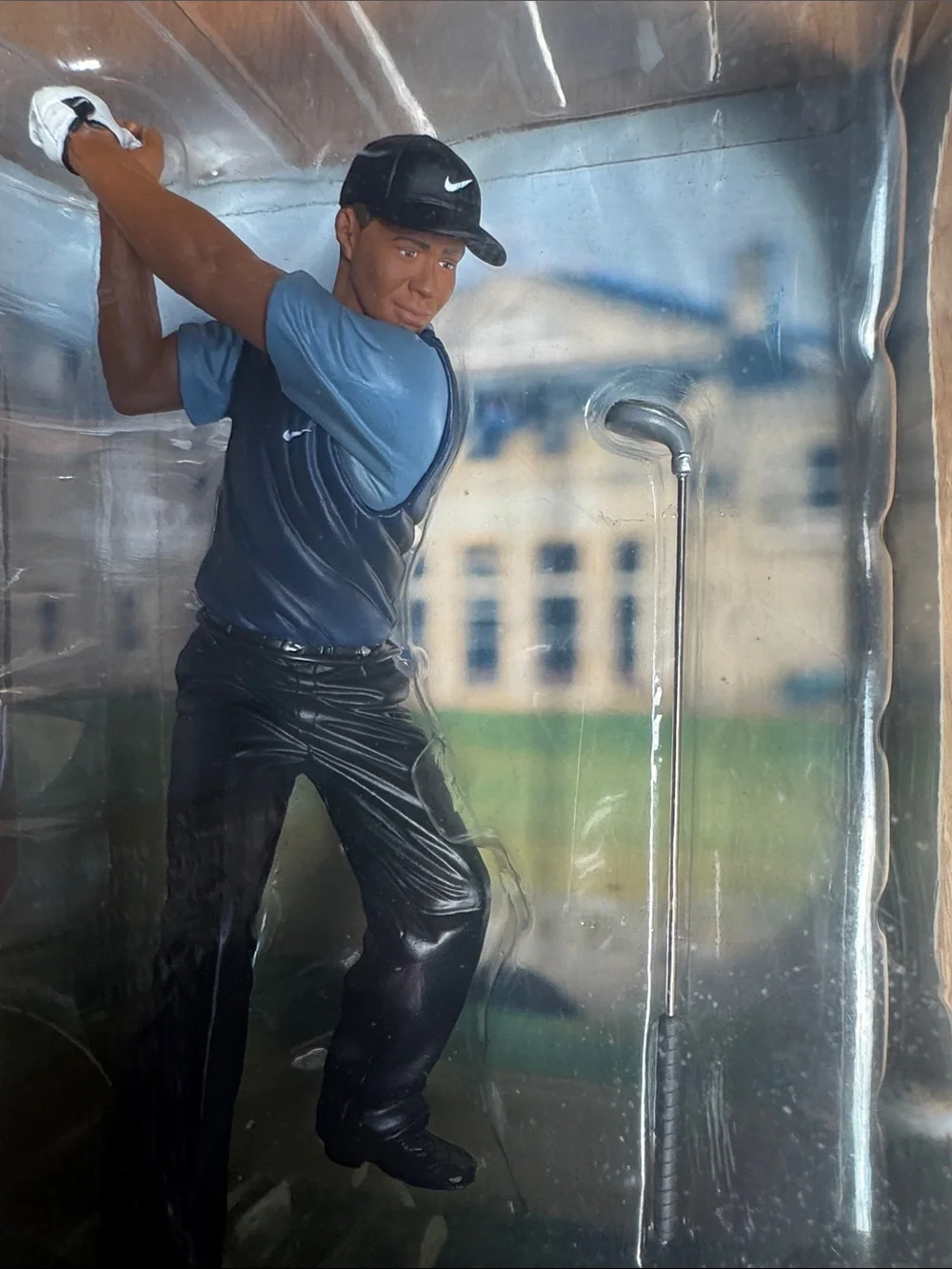 Pro Shots Figure in Black and Blue - Home Accents